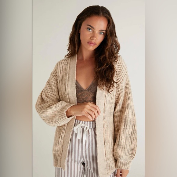 Z Supply Homebody Rib Cardigan. Women's Medium. - Picture 1 of 12